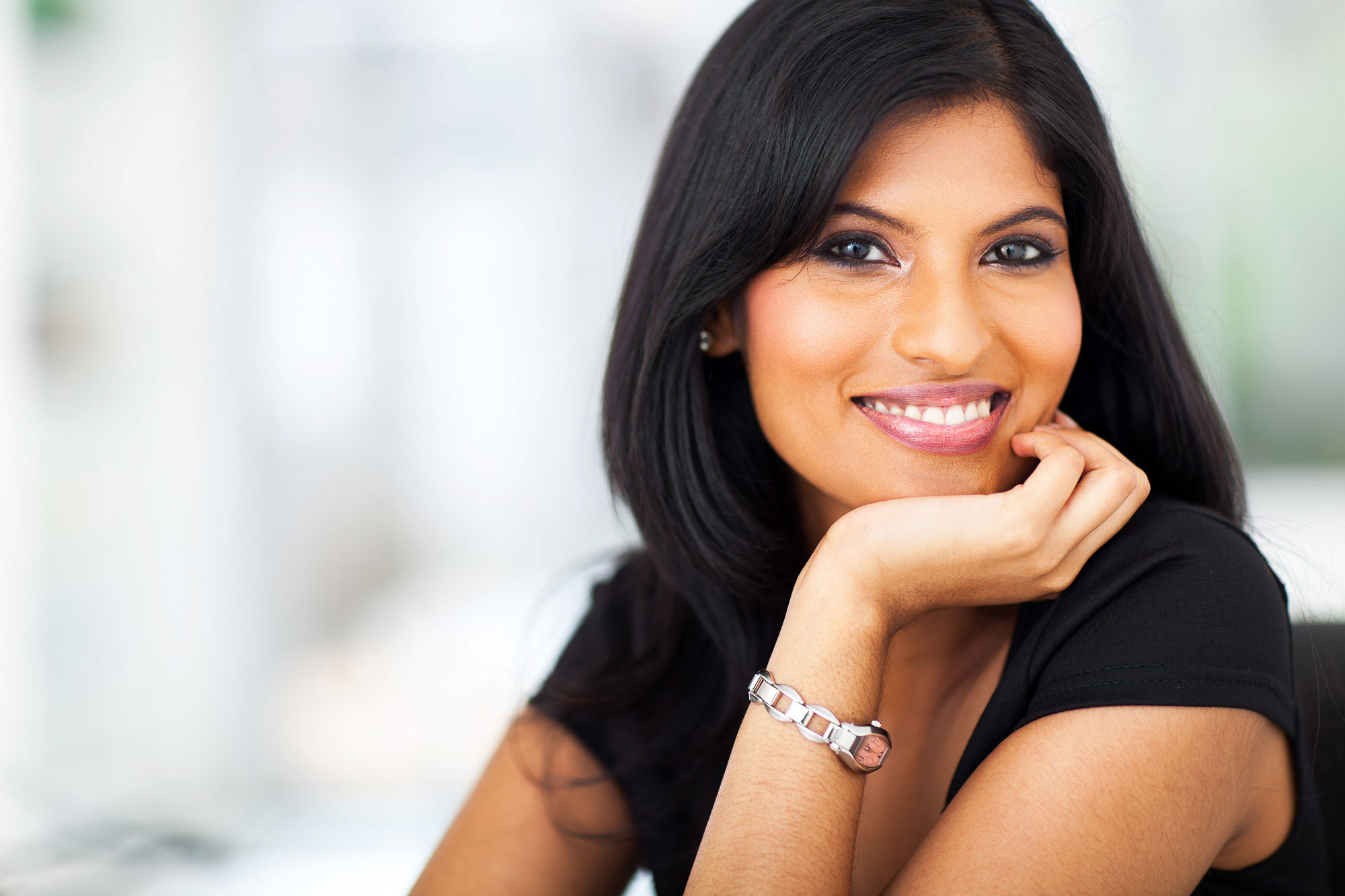 young woman happy |  Michigan City & La Porte, IN