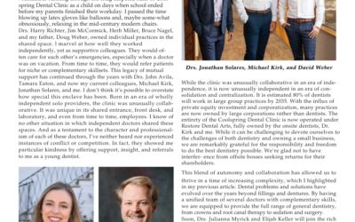 Carrying the Baton: Honoring a Legacy of Collaborative Care